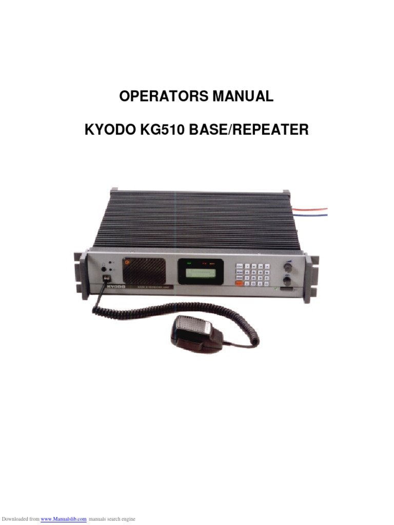 KG 510 | PDF
