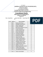 SY EE MSE-I Consolidated - Marks - FEV