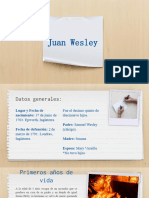 Biografía de Juan Wesley