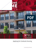 2018-19 Applying For Graduate Housing