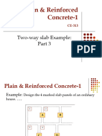 Two Way Slab Example Video Recording Part 3