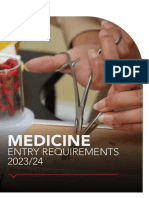 RCSI Bahrain Medicine and Nursing Entry Requirements
