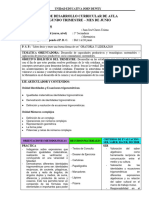 Plan de Desarrollo Curricular de Aula Segundo Trimestre - Mes de Junio