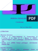 Priroda Psihologije - PPT St. PREDAVANJE 1