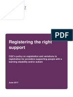 Registering The Right Support Final