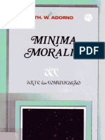 Minima Moralia - Theodor W