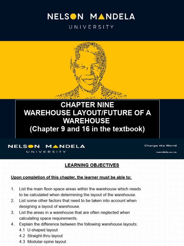 Warehouse MGT CHPT 9.moodle | PDF | Warehouse | Logistics