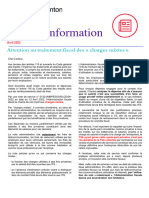 630 - Grant Thornton Tax Legal Cote Divoire - Flash Dinformation - Traitement Fiscal Des Charges Mixtes - 27.04.2022