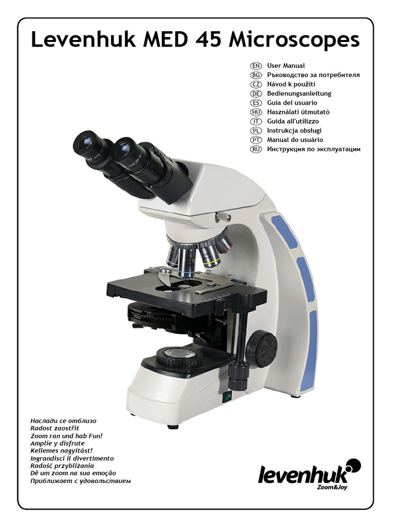 MANUAL LEVENHUK med-45-microscopes-um-ml | PDF
