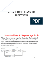 Closed Loop Transfer Functions