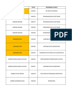 Matricula Seguimiento Acceso