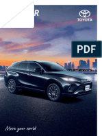 Toyota New Harrier Brochure