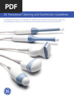 TEE Transducer Care Guidelines | PDF | Disinfectant | Sterilization ...