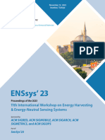 Enssys' : TH International Workshop On Energy Harvesting & Energy-Neutral Sensing Systems
