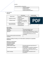 Business Statistics Exam 1 Preparation