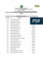 Resultado Preliminar 3 Heteroidentificação