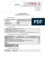 Matematici Aplicate in Economie