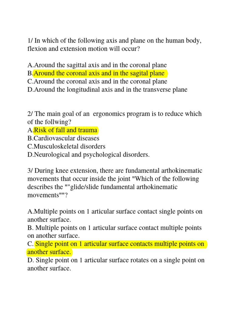 Physical Therapy Assessment Guide | PDF | Anatomical Terms Of Motion | Knee