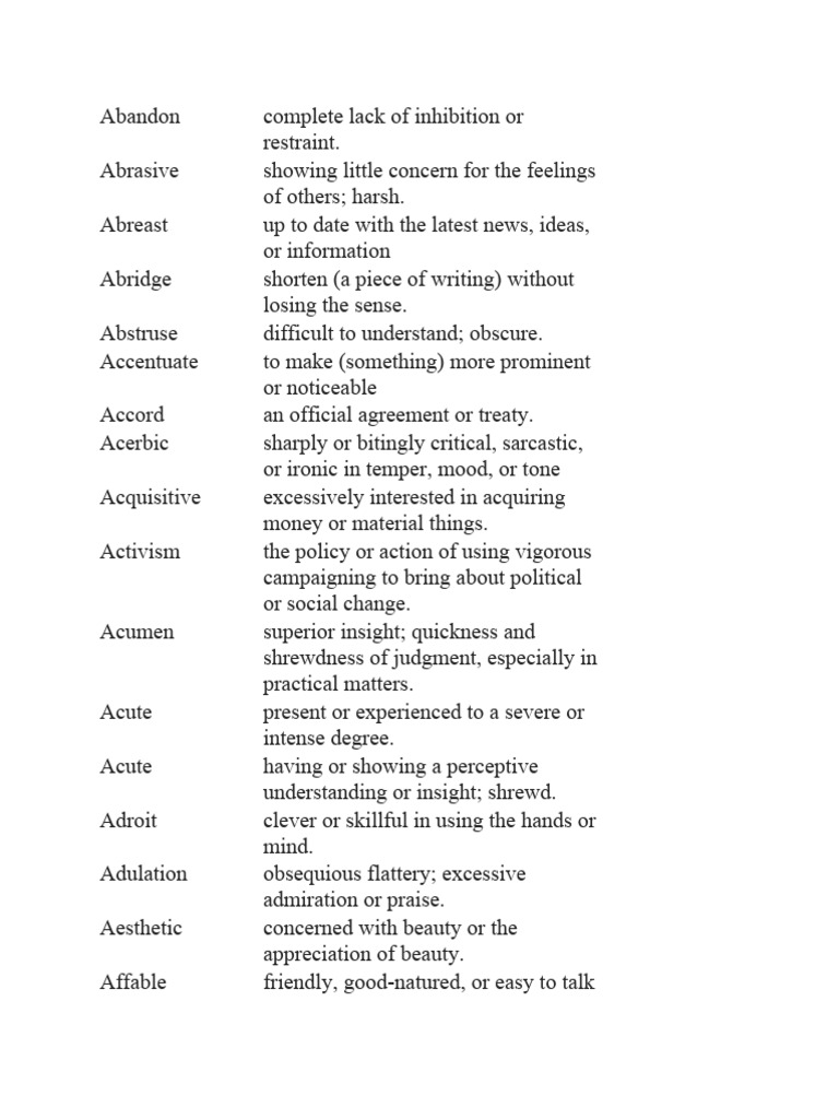 Gre 600 list pdf emotions psychology