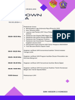 Rundown Acara Pembukaan UKK