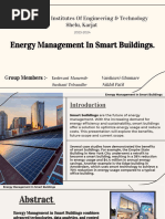 Energy Management in Smart Buildings.: G. V. Acharya. Institutes of Engineering & Technology Shelu, Karjat