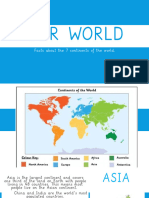 Year 1 Continent Facts