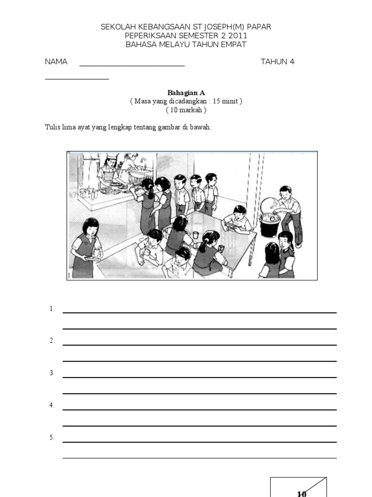 Bahasa Melayu Penulisan Tahun 4 Pdf