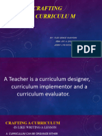 Crafting A Curriulum Unit 3