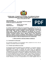 Sentencia Constitucional Plurinacional 0671/2015-S2