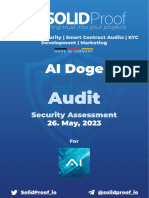 SmartContract Audit Solidproof AIDoge-077f0dc0