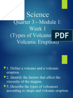Lesson 1. Volcanoes