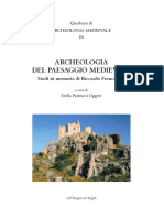 Azpdf - Tips - Archeologia Del Paesaggio Medievale Studi in Memoria Di Riccardo Francovich PDF Free