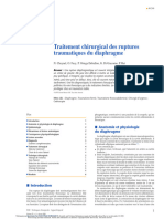 1-Traitement Chirurgical Des Ruptures Traumatiques Du Diaphragme