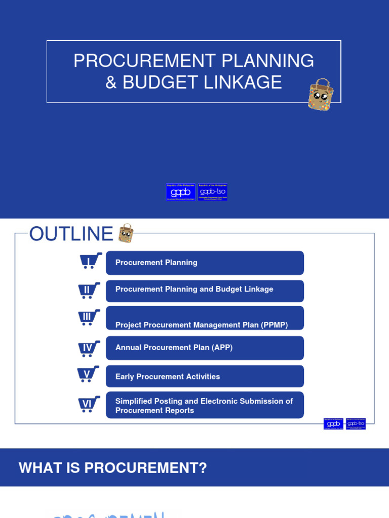 Procurement Planning and Budget Linkage | PDF | Procurement ...