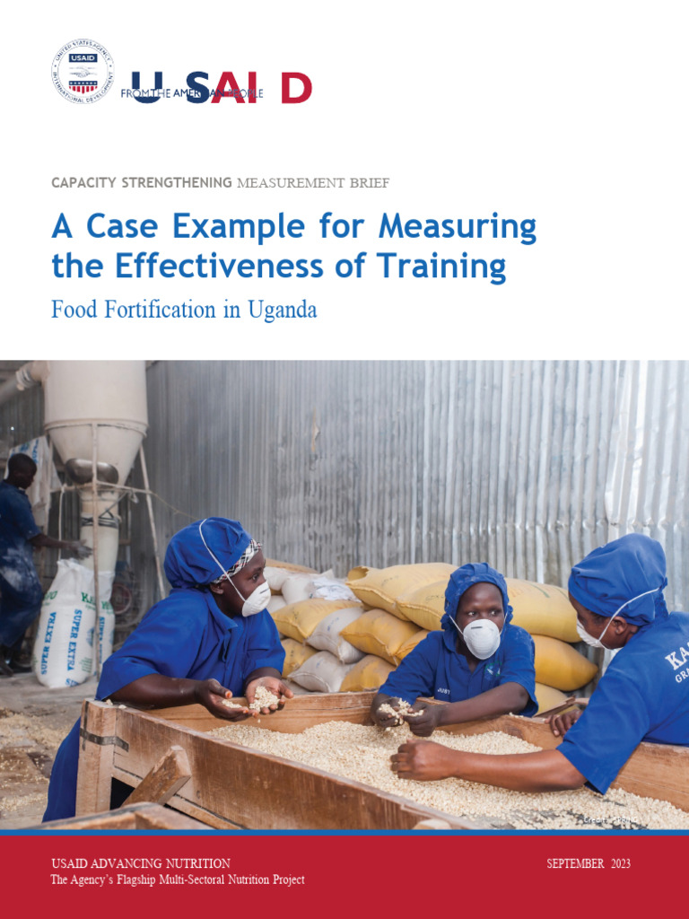 Usaid An Capacity Measurement Case 2023 | PDF
