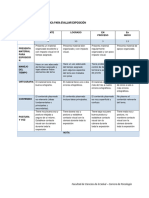 Rúbrica para Evaluar Exposición