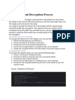 Encryption and Decryption Process