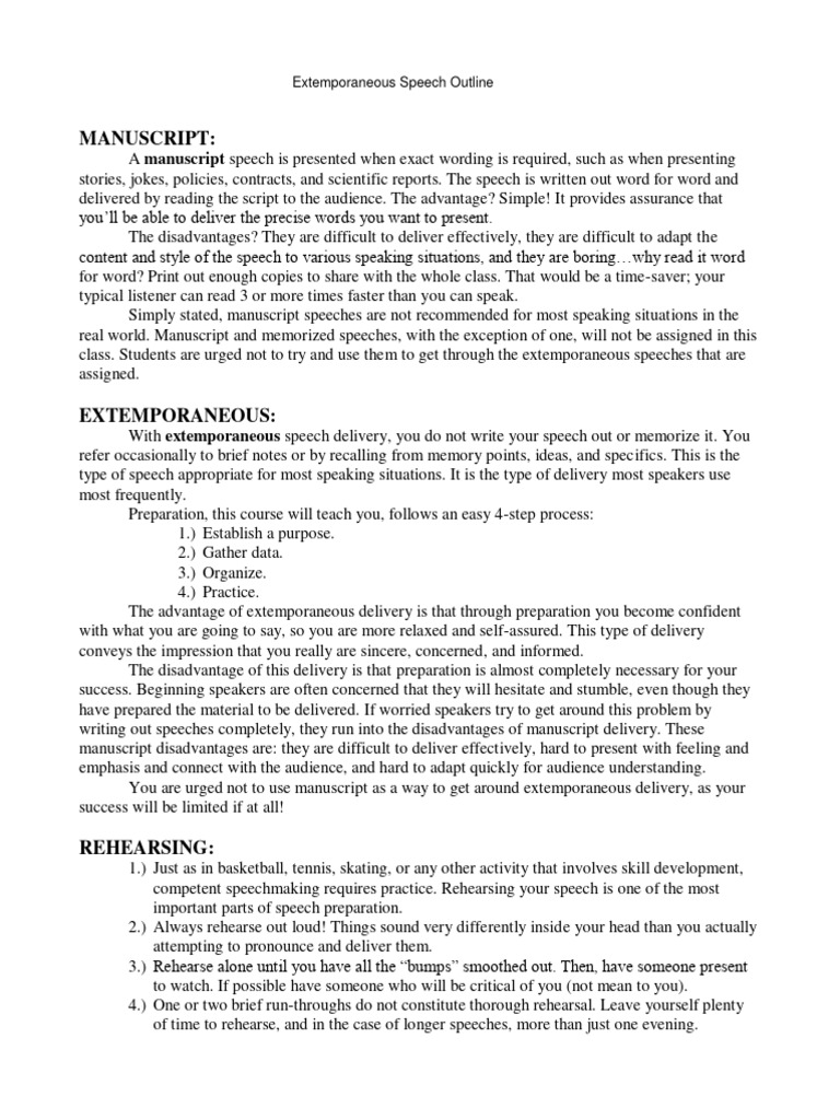 Effective Speech Delivery Techniques | PDF | Human Communication