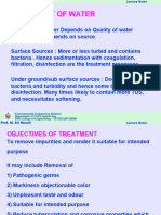 Treatment-Layout, Aeration& Sedimentation