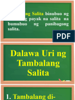 Tambalang Salita