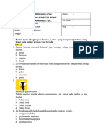 Soal PTS 2 SBDP Kelas 5 K13