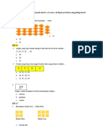 Soal PTS 2 MTK Kelas 1 K13