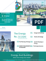 Design For Energy, Economy and Water