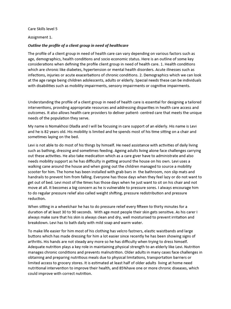 care-skills-level-5-pdf-hygiene-caregiver