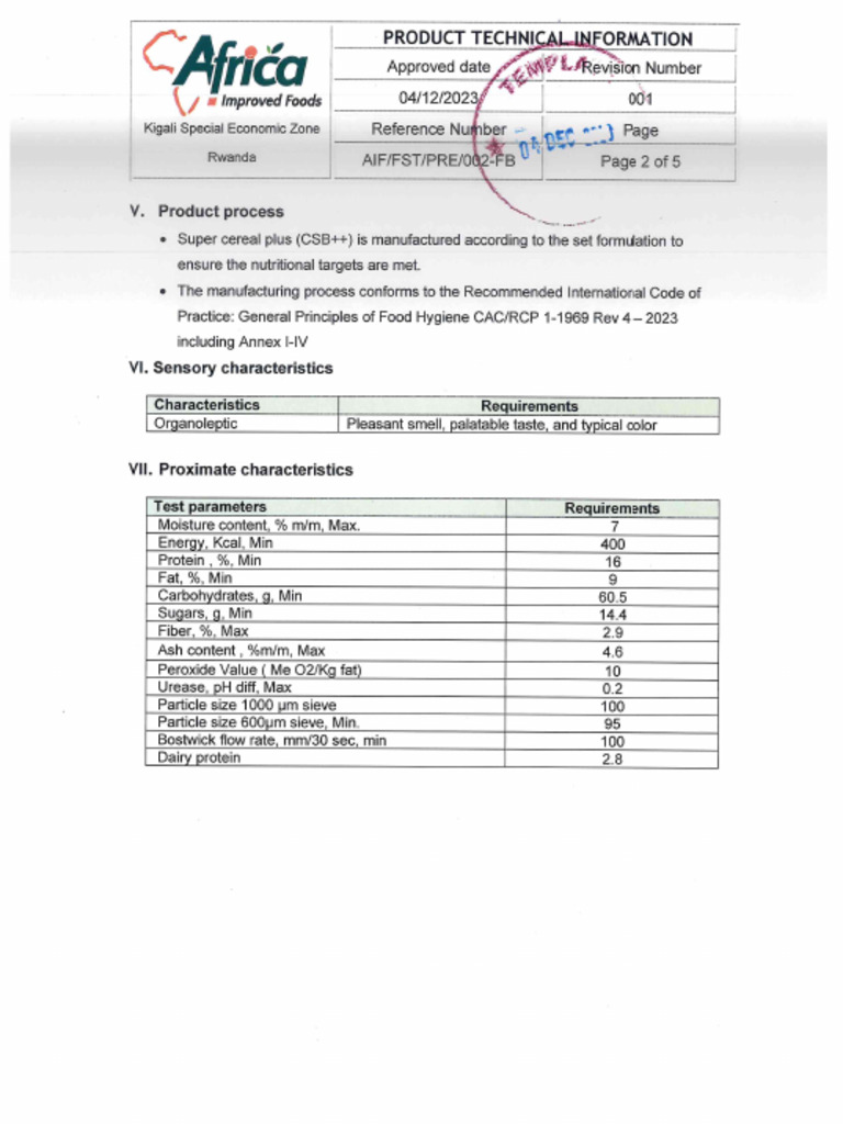 SC++ (CSB++) Product Technical Information-2-5 | PDF