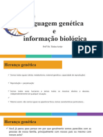 Aula de Informação Biológica - Genética - 9° Ano