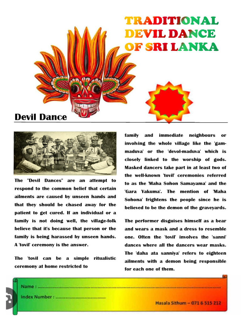 Understanding Devil Dance Rituals | PDF