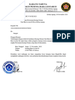 Undangan Peresmian Unit Karang Taruna - KadusBabinsakamtibmas