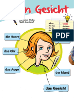 Deutsch Als Zweitsprache 4 Farben Koerper Arbeitsblaetter