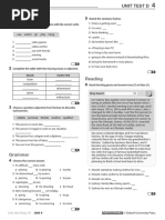 Link L7 U1 Unit Testa | PDF | Linguistics | Grammar